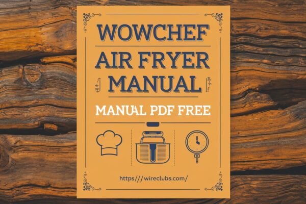 wowchef air fryer manual pdf free