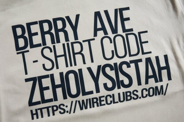 berry ave t shirt code zeholysistah