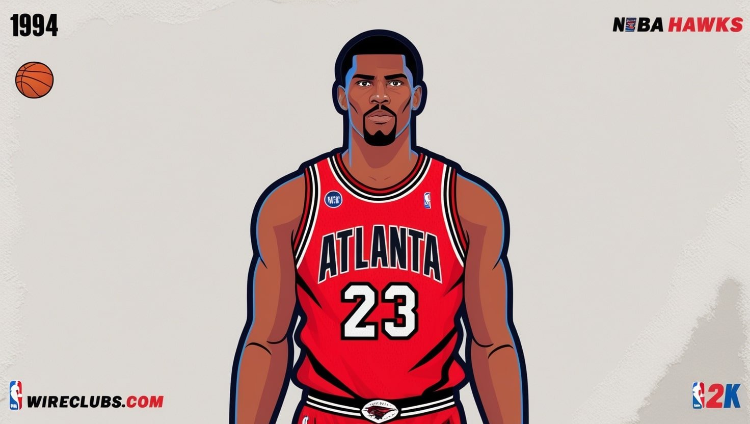 hawks jersey 1994 nba 2k