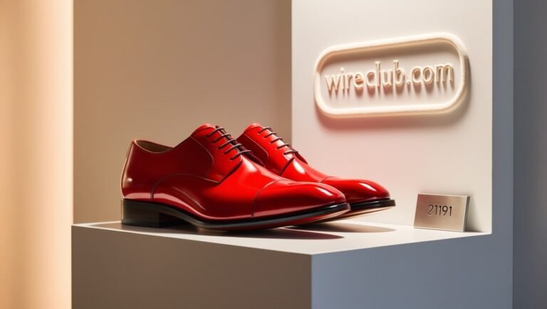 mens red shoes 21911 zip code and the Fashion Industry