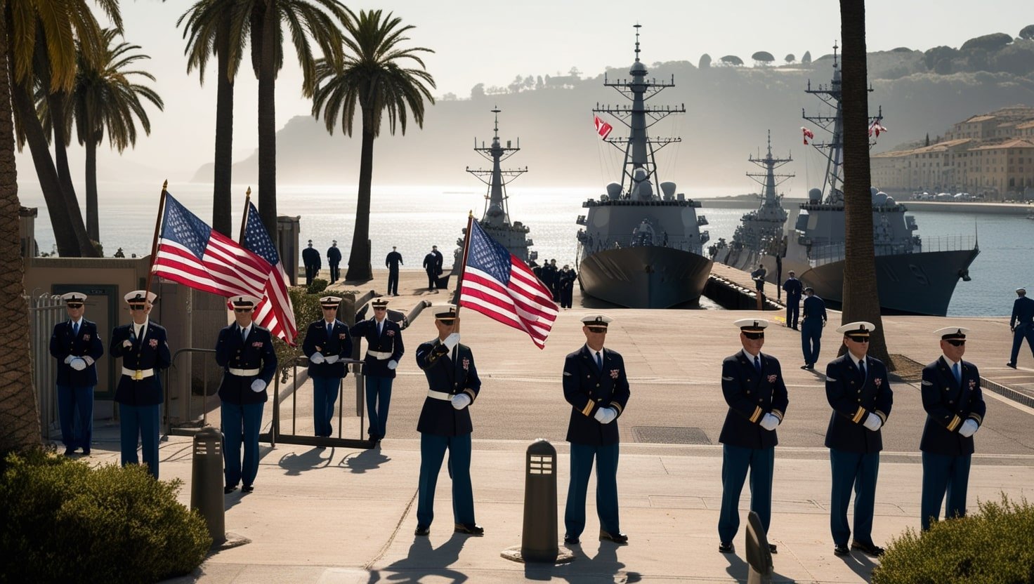 U.S. Naval Base in Italy Goes into Lockdown