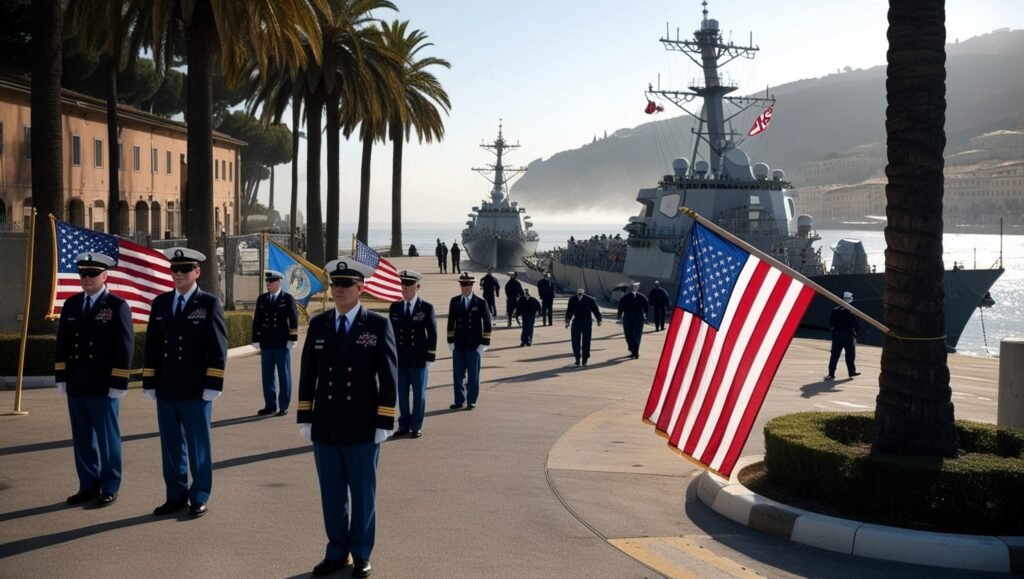 U.S. Naval Base in Italy Goes into Lockdown
