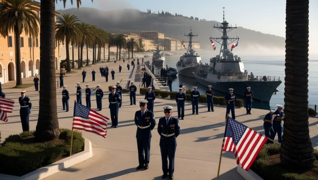 U.S. Naval Base in Italy Goes into Lockdown
