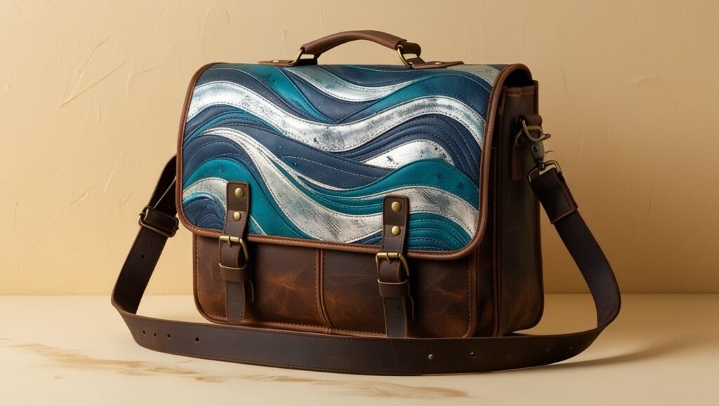 Dime Wave Messenger Bag