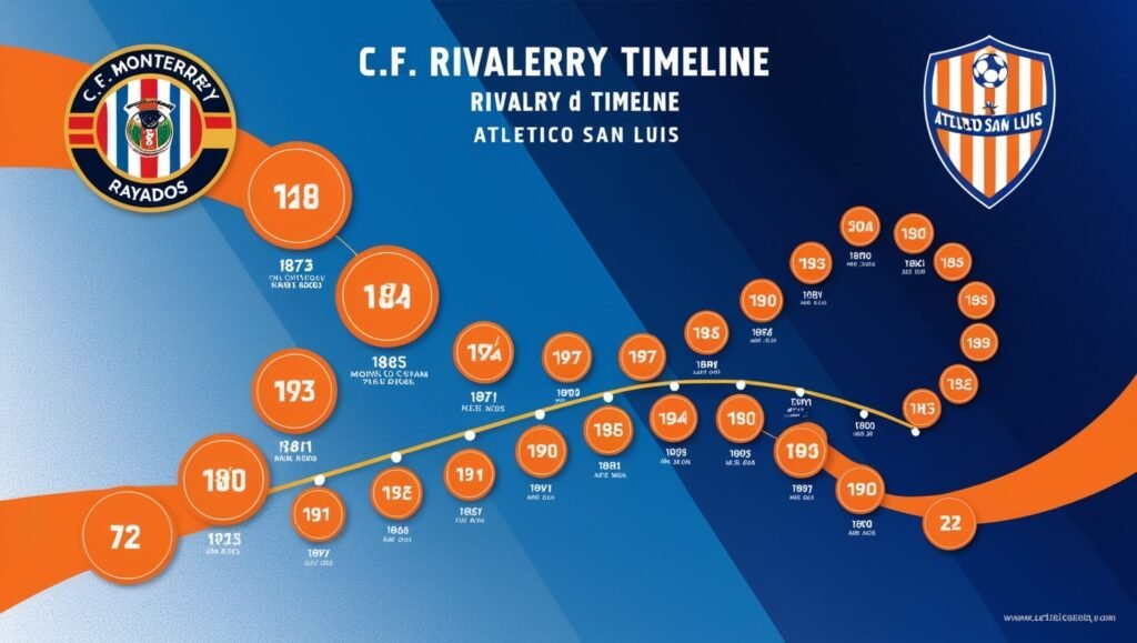C.F. Monterrey VS Atletico San Luis Timeline